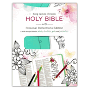 099486: KJV Personal Reflections Bible, Imitation Leather
