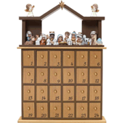 1107792: Precious Moments, Nativity Advent Calendar, With Storybook