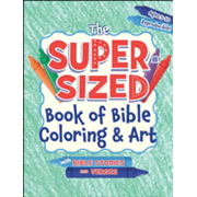 146904: The Super-Sized Book of Bible Coloring &amp; Art