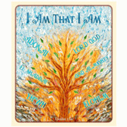 157056: I Am That I Am: Burning Bush Blanket