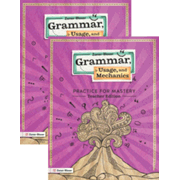 158707: Zaner-Bloser Grammar, Usage and Mechanics Grade 5 Student/Teacher Homeschool Bundle (2021 Edition)