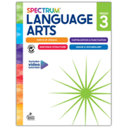 163496: Spectrum Language Arts Workbook, Grade 3