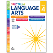 163503: Spectrum Language Arts Workbook, Grade 4