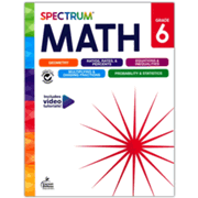 163507: Spectrum Math Workbook, Grade 6