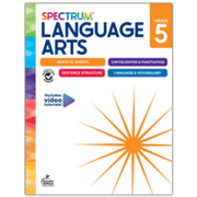 163508: Spectrum Language Arts Workbook, Grade 5