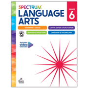 163523: Spectrum Language Arts Workbook, Grade 6