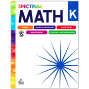 163553: Spectrum Math Workbook, Grade K