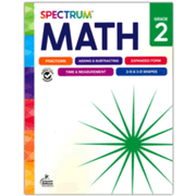 163579: Spectrum Math Workbook, Grade 2