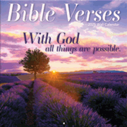 171668: Bible Verses, 2025 Wall Calendar With Scripture
