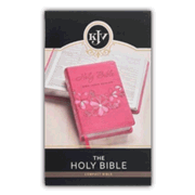 2103170: KJV Pocket Bible, Lux Leather, Pink