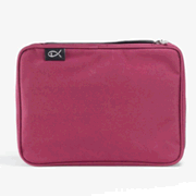214373: Basic Canvas Bible Cover, Burgundy, X-Large