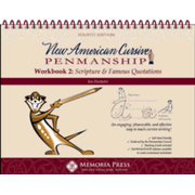 226834: New American Cursive 2: Famous Quotations &amp; Scripture, 4th Ed.