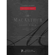 230885: NKJV MacArthur Study Bible, 2nd Edition, Premium Brown Goatskin Leather, Premier Collection