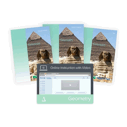 232663: Math-U-See Geometry Set (with Online Instruction with Video)