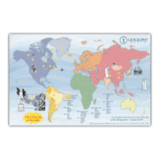 275115: Trivium at the Table Placemats Cycle 1 Set (4 Maps; 2nd Edition)