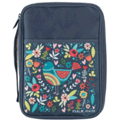 370642: I Will Sing, Bird, Bible Cover, X-Large