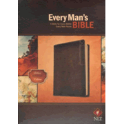381077: NLT Every Man&amp;quot;s Bible Explorer Edition, Leatherlike