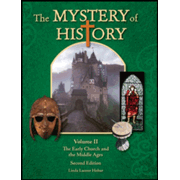 427467: The Mystery of History, Volume 2: The Early Church and the Middle Ages Student Reader (with digital code to download the Companion Guide)