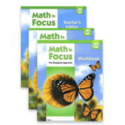 428871: Math in Focus: The Singapore Approach Grade 3 First Semester Homeschool Package