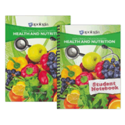 437038: Exploring Creation with Health and Nutrition Course (Textbook &amp; Student Notebook)