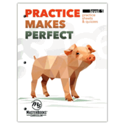 442166: Practice Makes Perfect: Level 1 Practice Sheets &amp; Quizzes 