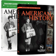442399: American History: Observations &amp; Assessments from Early Settlement to Today, Student Book &amp; Teacher Guide