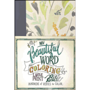 447054: NIV, Beautiful Word Coloring Bible, Large Print, Hardcover, Floral