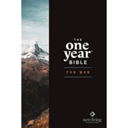 44951X: NLT The One Year Bible for Men (Softcover)