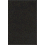 453727: NIV Preacher"s Bible, Verse-by-Verse Format, Comfort Print, Leathersoft, Black