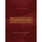 459989: NKJV Thompson Chain-Reference Bible, hardcover
