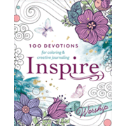 467965: Inspire: Worship: 100 Devotions for Coloring and Creative Journaling