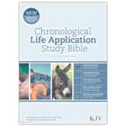 489550: KJV Chronological Life Application Study Bible, Second Edition--hardcover