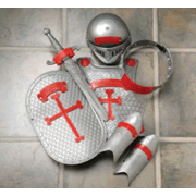 504047: The Full Armor of God: Christian Character-Building Costume,  New Edition Red