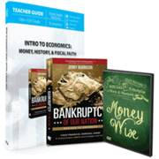 518113: Intro to Economics: Money, History, &amp; Fiscal Faith Pack, 3 Volumes