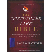 5230137: KJV Spirit-Filled Life Bible, Third Edition, Comfort Print--soft leather-look, purple