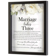 545907: Marriage Takes Three Plaque
