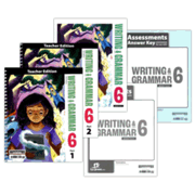 556068: BJU Press Writing &amp; Grammar Grade 6 Homeschool Kit (3rd Edition)