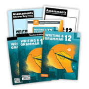 564229: Writing & Grammar Grade 12 Homeschool Kit (4th Edition)