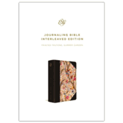 565453: ESV Journaling Bible, Interleaved Edition--Imitation  leather with summer garden design