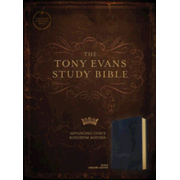 606912: CSB Tony Evans Study Bible--genuine leather, black