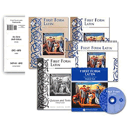 636124: First Form Latin: Kit plus Pronunciation CD, Flashcards and DVDs
