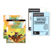 636433: BJU Press Writing &amp; Grammar Grade 8, Homeschool Kit (4th Edition)