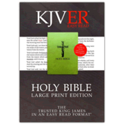 691855: KJVER Holy Bible--soft leather-look, olive