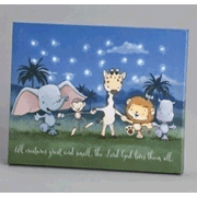715819: All Creatures Great and Small LED Plaque