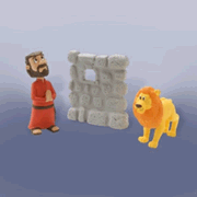 78360: Daniel and the Lion&amp;quot;s Den Tales of Glory Playset