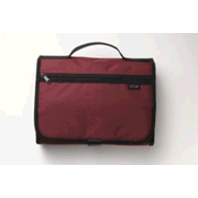 810264: Tri-Fold Organizer Bible Cover, Cranberry, Extra Large