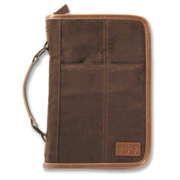 823872: Aviator Brown Suede Extra Large, Book &amp; Bible Cover