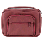 9007XL: Deluxe Organizer with Study Kit Bible Cover, Burgundy, Extra Large