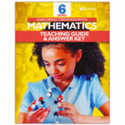 929138: Exploring Creation with Mathematics Level 6 Teaching Guide &amp; Answer Key