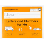 970766: Letters and Numbers for Me Student Workbook, Grade K (2022 Edition)